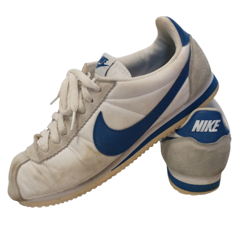 Nike Cortez Blue/White Men's Shoes.